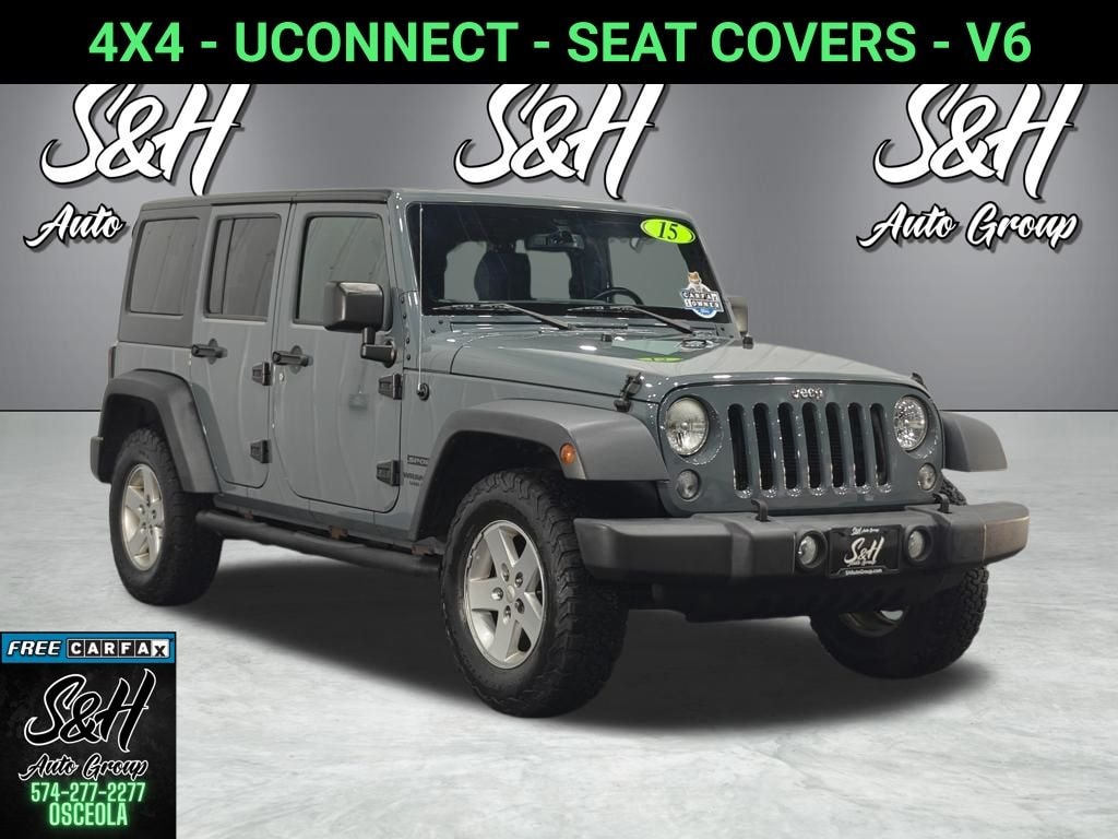 Used 2015 Jeep Wrangler Unlimited Sport SUV