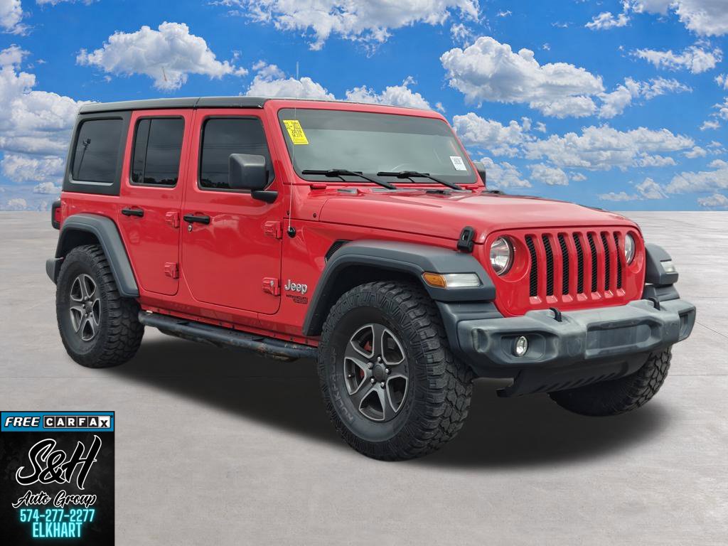 Used 2018 Jeep Wrangler Unlimited Sport S SUV