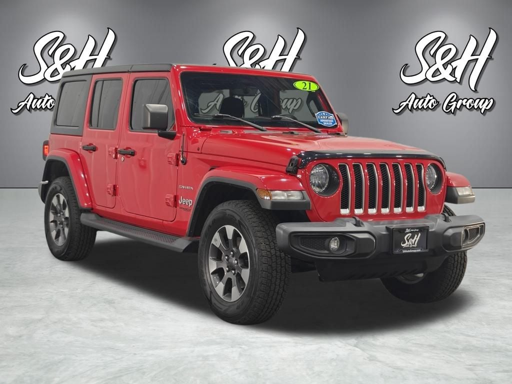 Used 2021 Jeep Wrangler Unlimited Sahara SUV