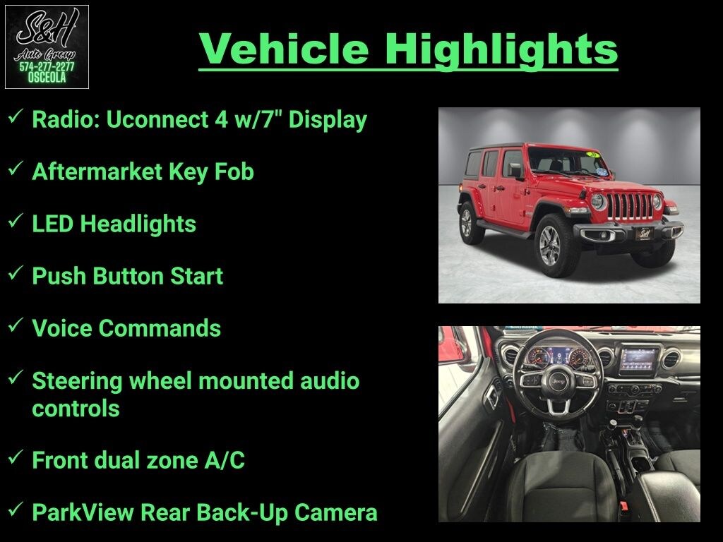 Used 2020 Jeep Wrangler Unlimited Sahara SUV
