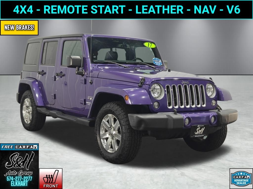 Used 2017 Jeep Wrangler Unlimited Sahara SUV