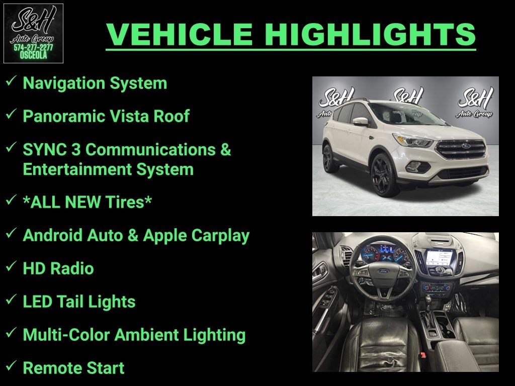 Used 2017 Ford Escape Titanium SUV