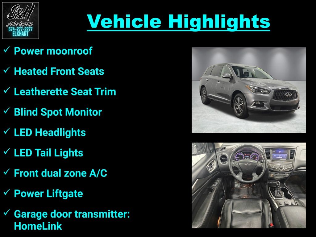 2019 Infiniti QX60 Pure photo 3