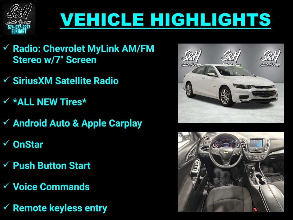 Used 2017 Chevrolet Malibu LT Sedan