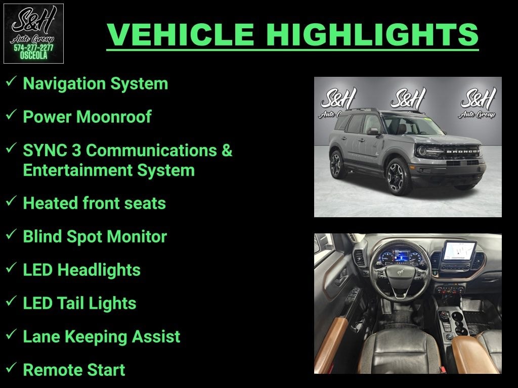 Used 2021 Ford Bronco Sport Outer Banks SUV