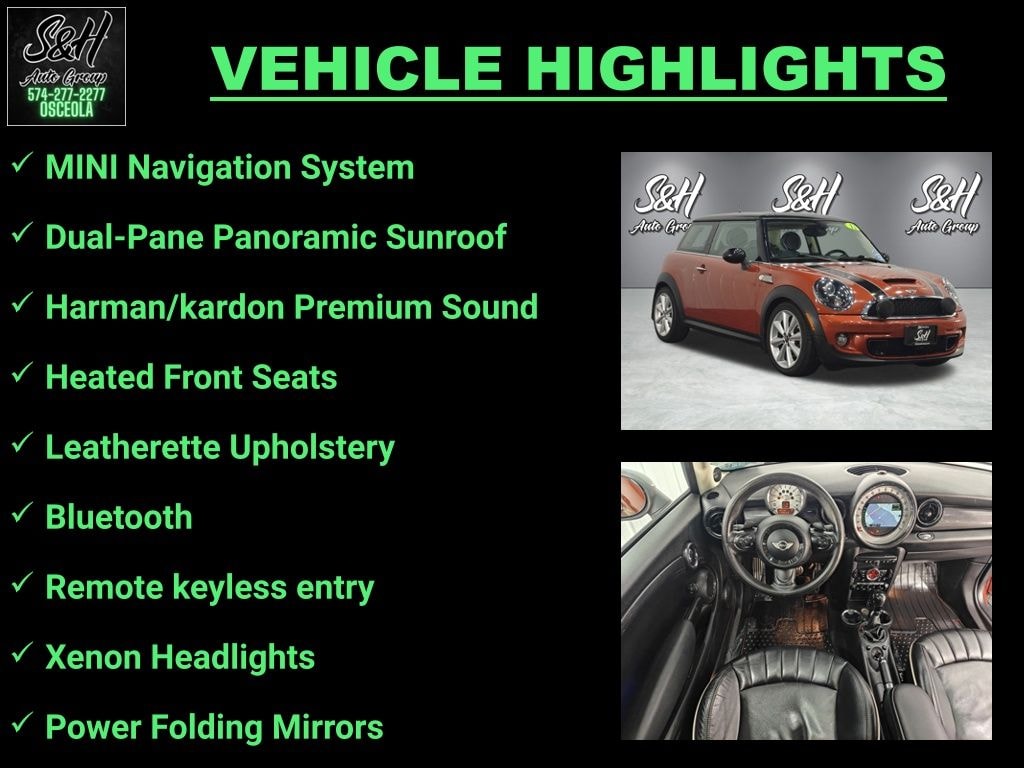 Used 2012 MINI Cooper S Base Hatchback