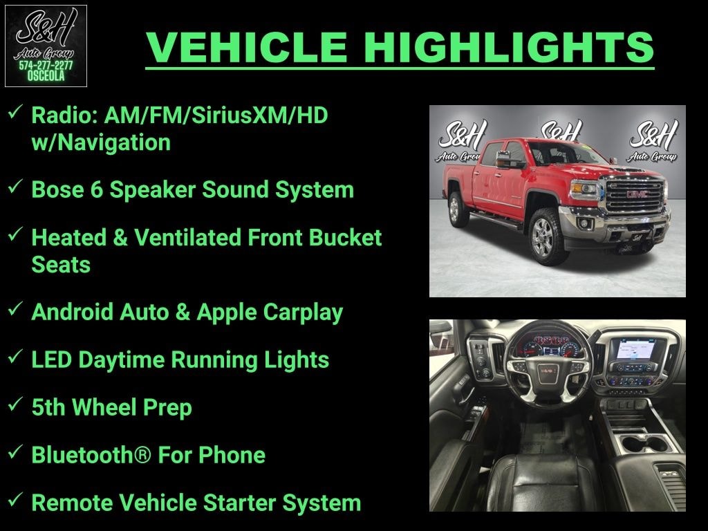 Used 2018 GMC Sierra 2500HD SLT Truck