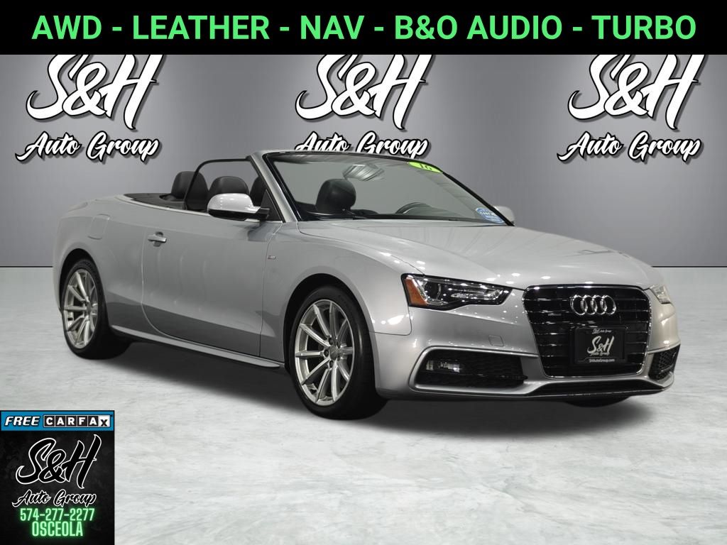 2016 Audi A5 Cabriolet 2.0T quattro tiptronic Premium Plus's photo
