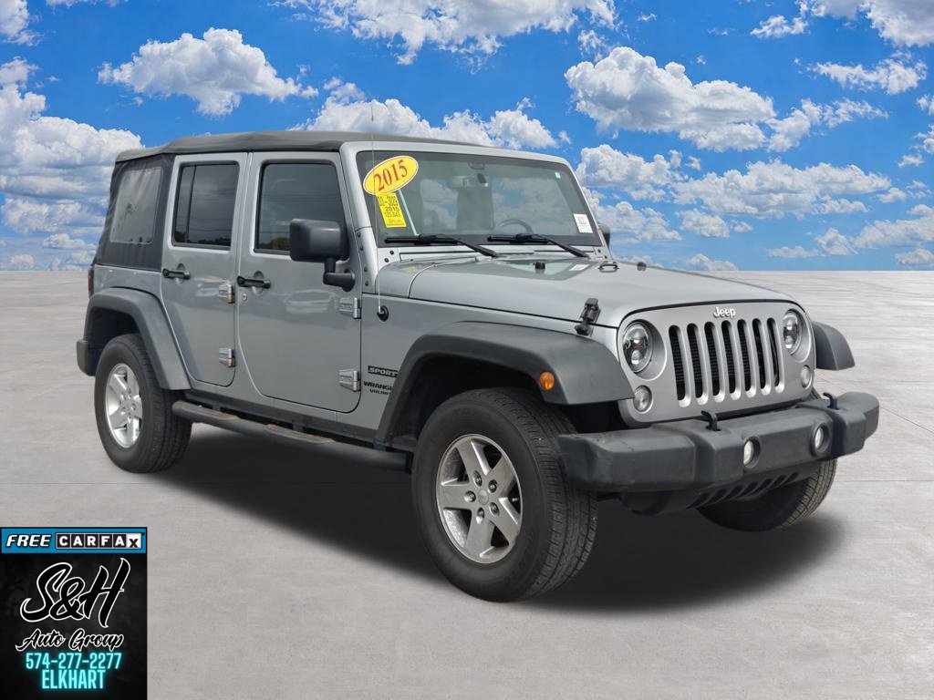 Used 2015 Jeep Wrangler Unlimited Sport SUV
