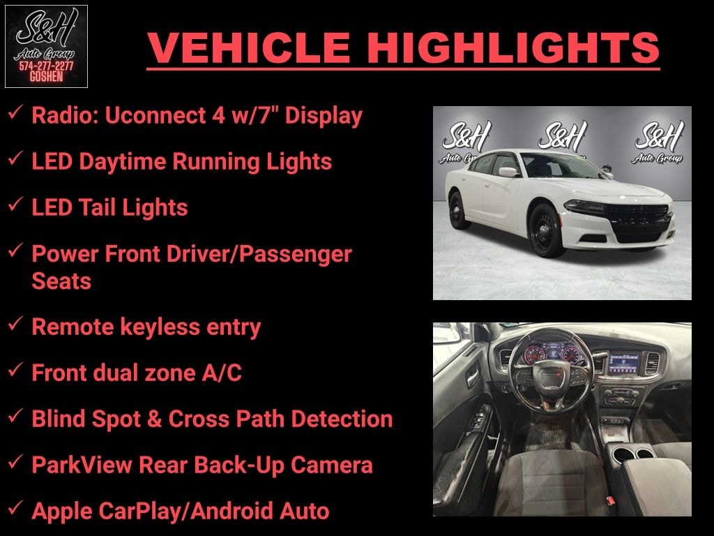 Used 2021 Dodge Charger Police Sedan