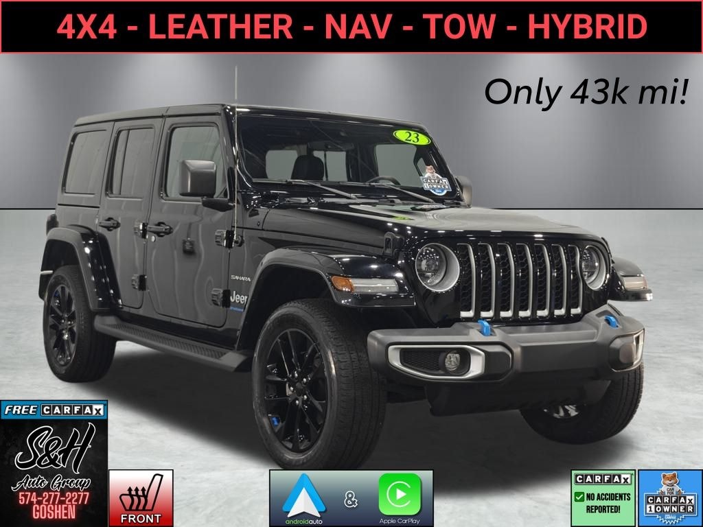 Used 2023 Jeep Wrangler Sahara 4xe SUV
