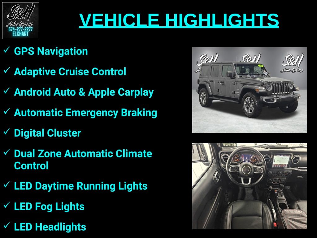 Used 2019 Jeep Wrangler Unlimited Sahara SUV