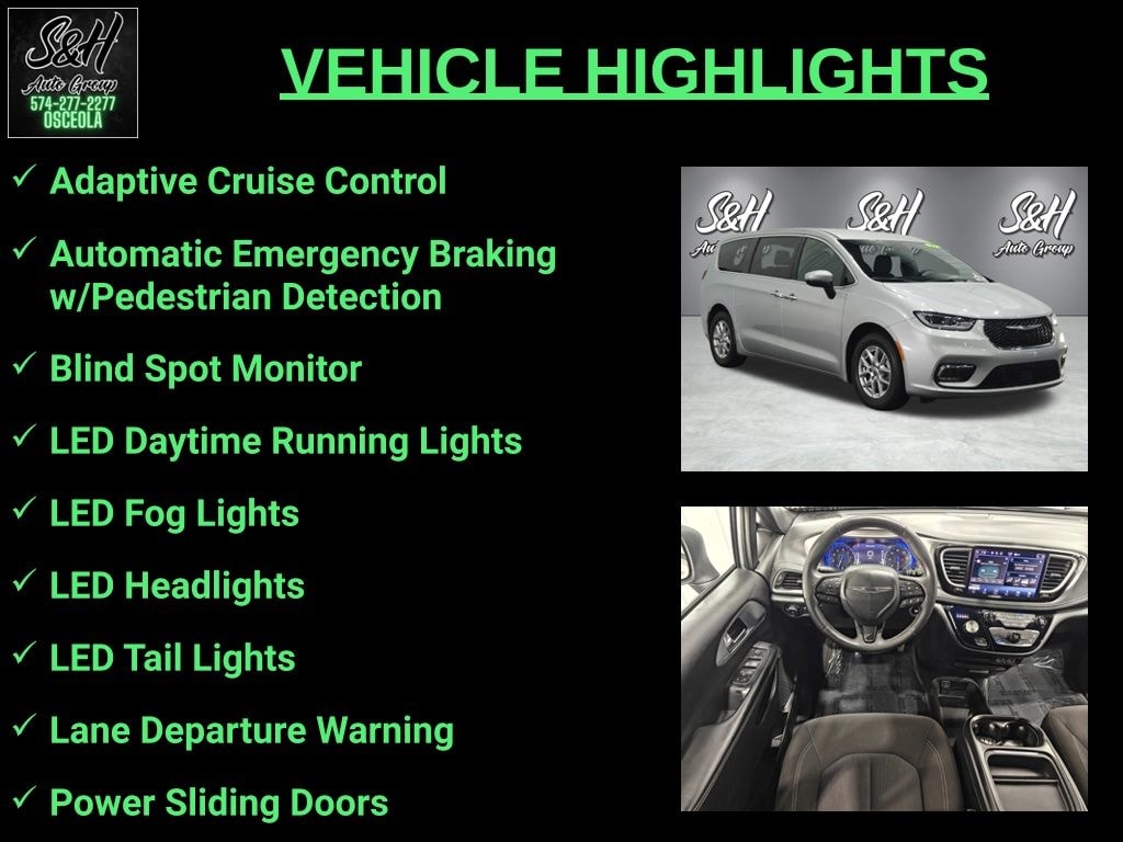 Used 2023 Chrysler Pacifica Touring Minivan/Van