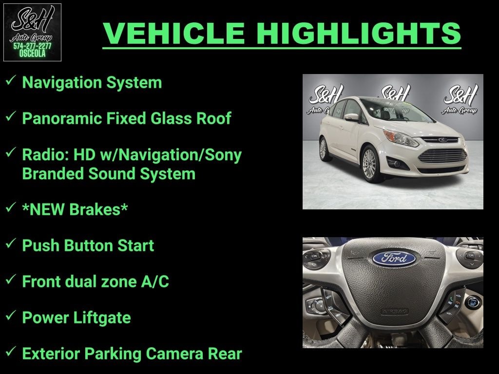 Used 2013 Ford C-Max Hybrid SEL Hatchback