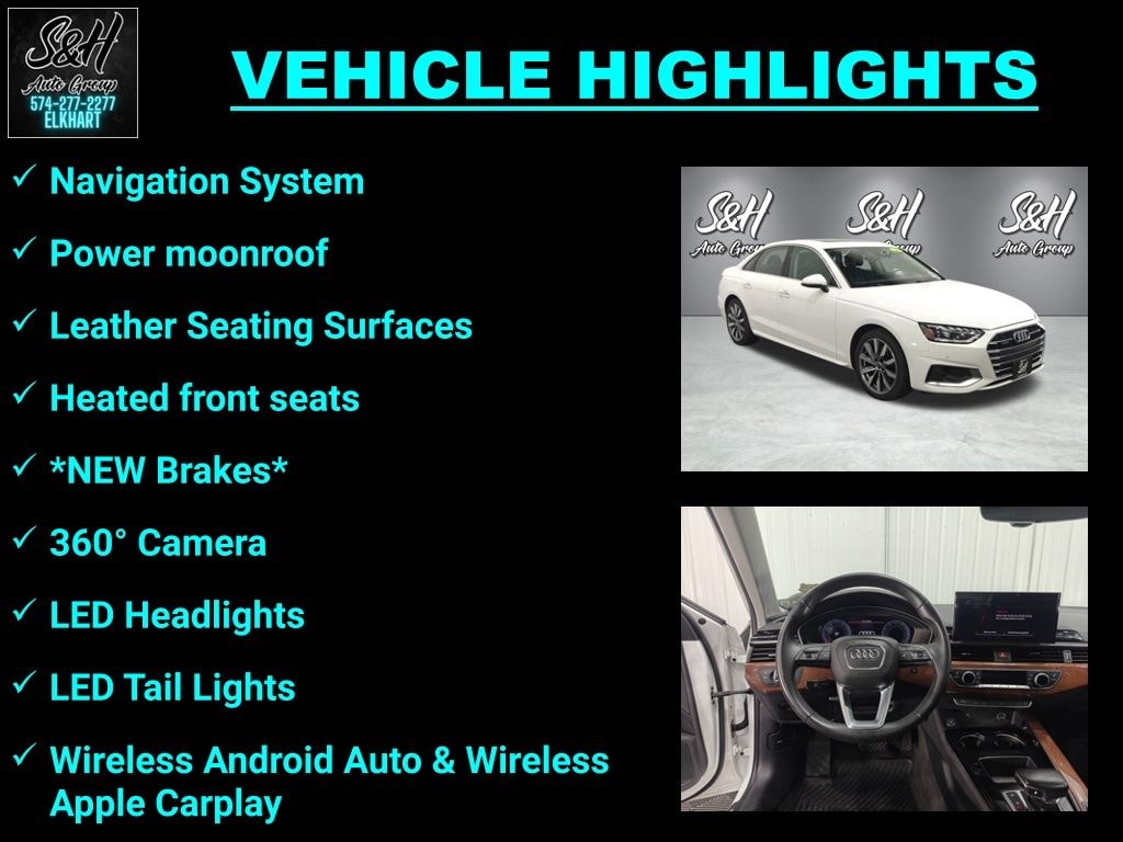 Used 2022 Audi A4 40 Premium Plus Sedan