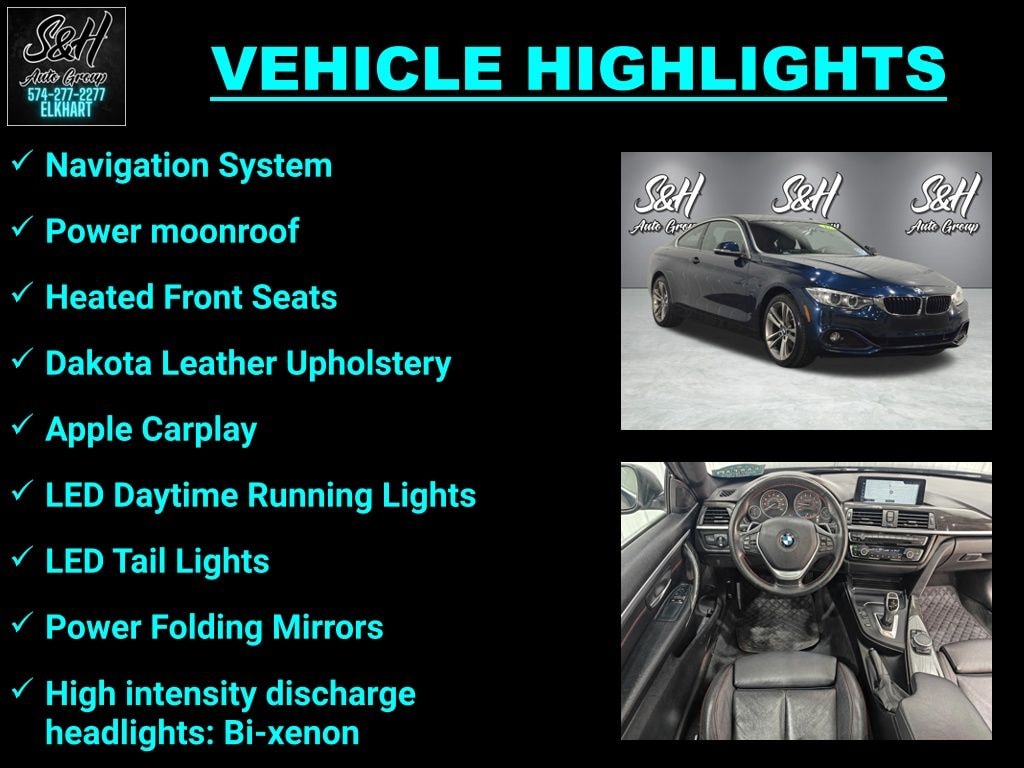 Used 2017 BMW 4 Series 430i xDrive Coupe