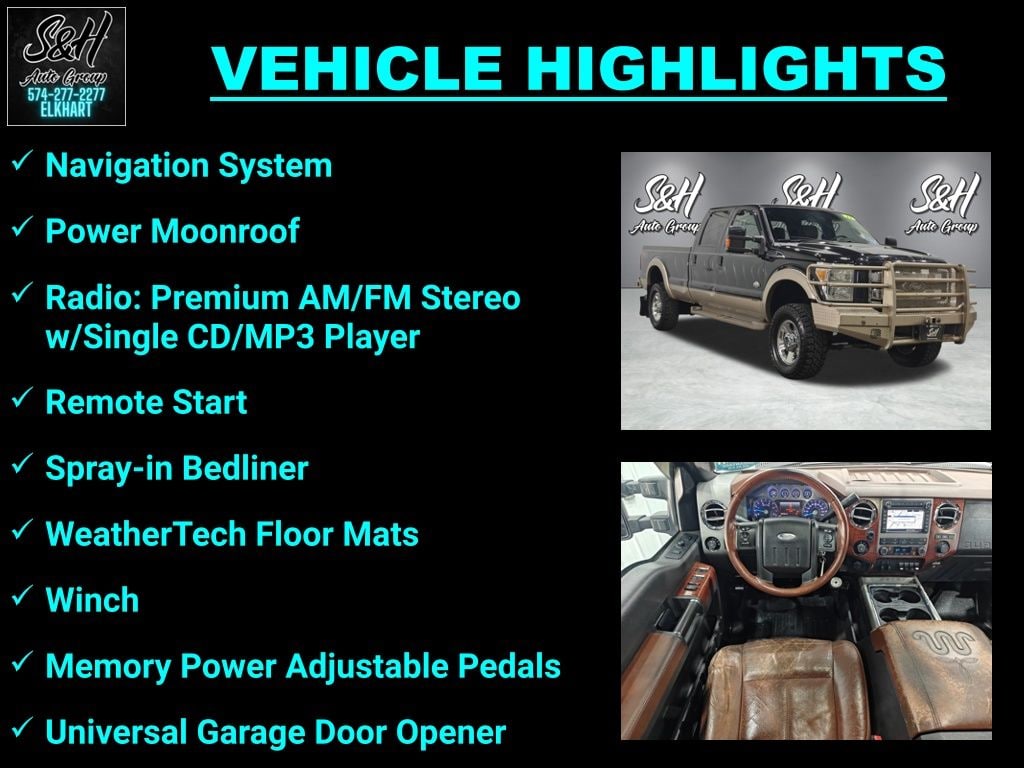 Used 2012 Ford F-350SD King Ranch Truck