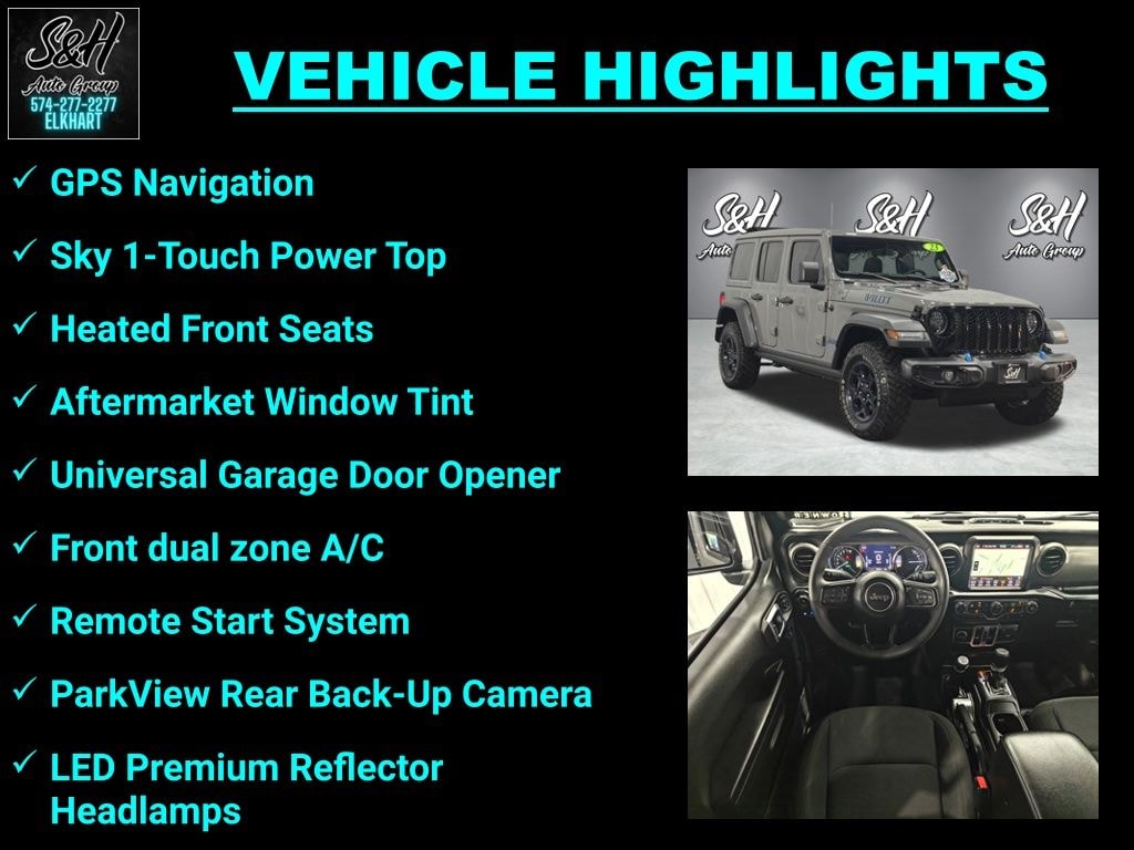 Used 2023 Jeep Wrangler Base 4xe SUV