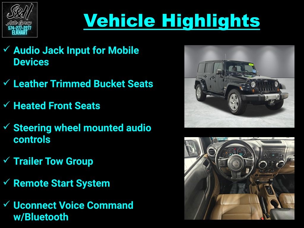 2012 Jeep Wrangler Unlimited Sahara photo 3