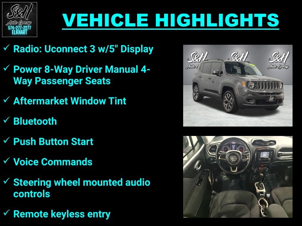 Used 2017 Jeep Renegade Latitude SUV