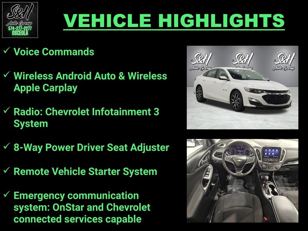 Used 2022 Chevrolet Malibu RS Sedan