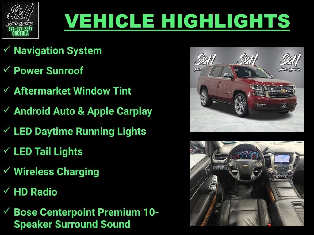 Used 2018 Chevrolet Tahoe Premier SUV