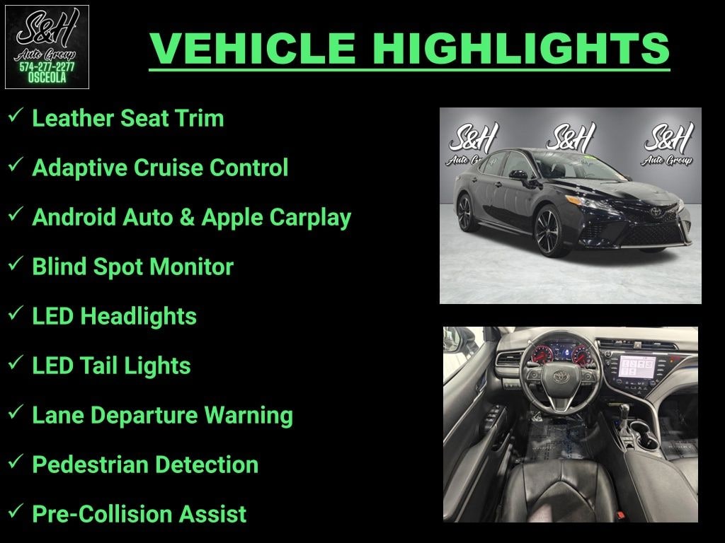 Used 2020 Toyota Camry XSE Sedan