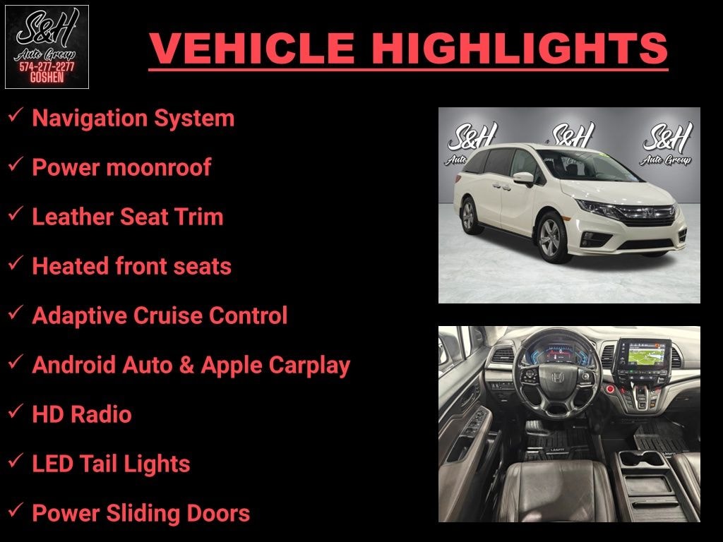 Used 2019 Honda Odyssey EX-L Minivan/Van