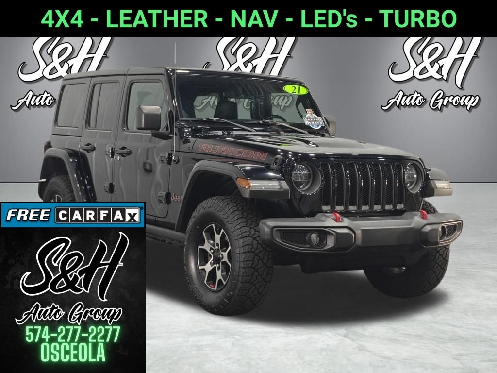 Used 2021 Jeep Wrangler Unlimited Rubicon SUV