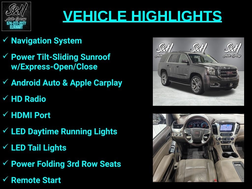 Used 2017 GMC Yukon SLT SUV