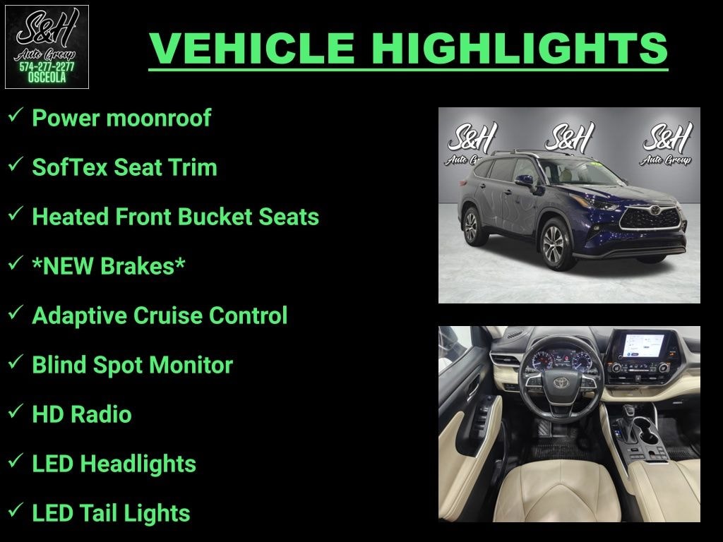 Used 2023 Toyota Highlander XLE SUV