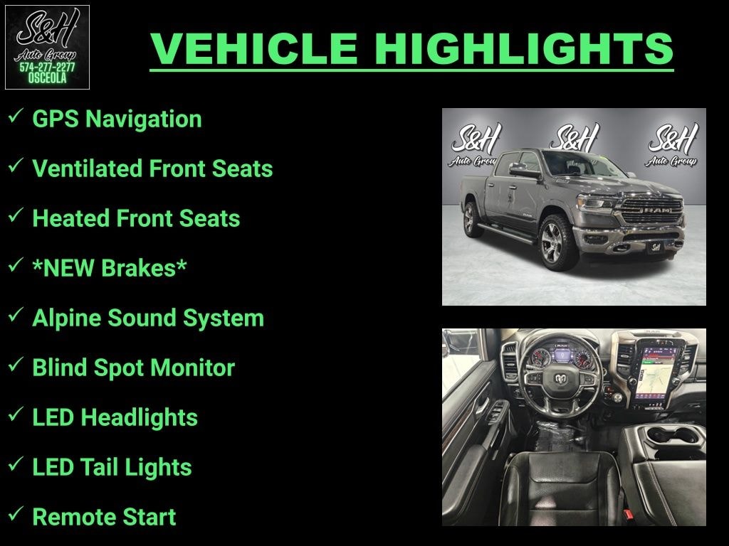 Used 2019 Ram 1500 Laramie Truck