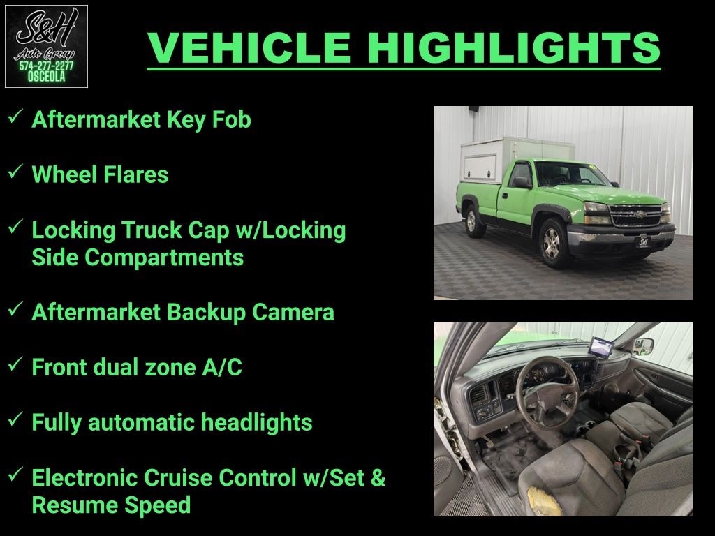 Used 2006 Chevrolet Silverado 1500 Work Truck Truck