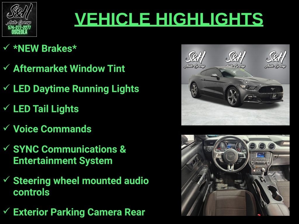 Used 2017 Ford Mustang V6 Coupe