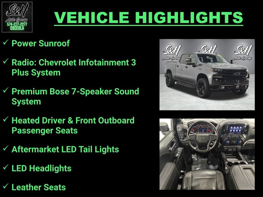 Used 2020 Chevrolet Silverado 1500 LT Trail Boss Truck