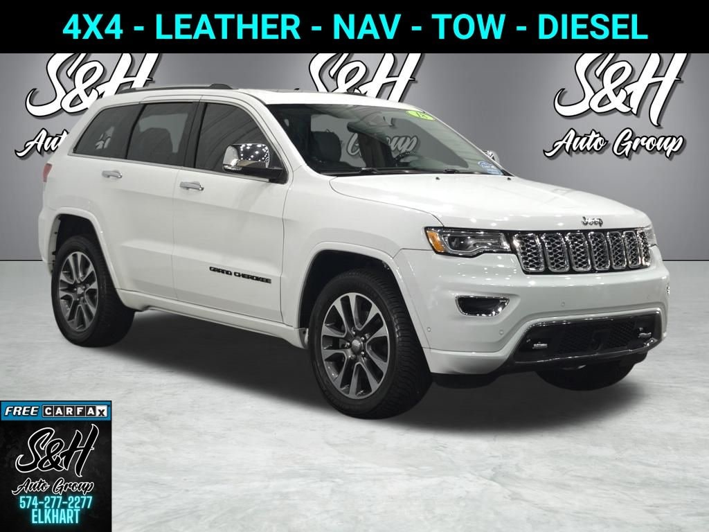 Used 2018 Jeep Grand Cherokee Overland SUV