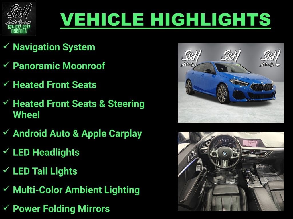 Used 2021 BMW 2 Series M235i Gran Coupe xDrive Sedan