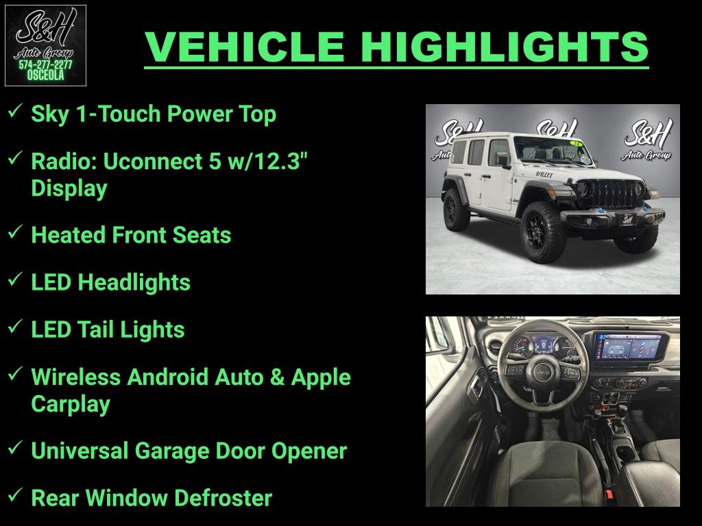 2024 Jeep Wrangler Willys 4xe photo 3