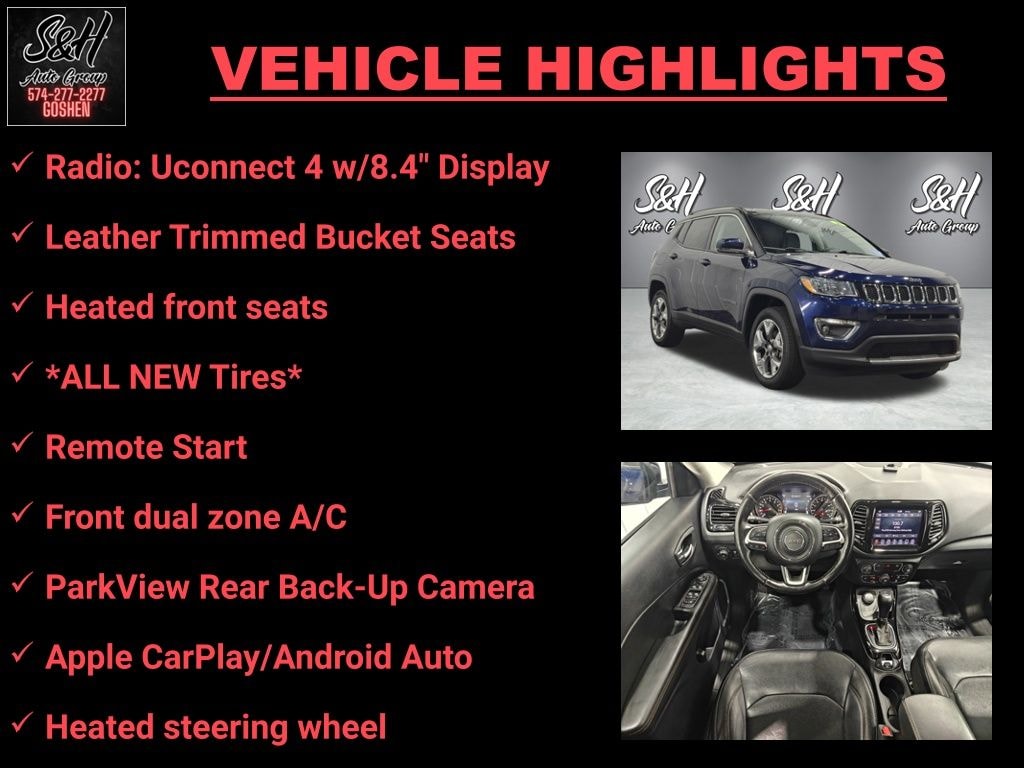 Used 2020 Jeep Compass Limited SUV