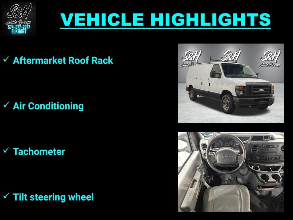 Used 2014 Ford E-150 Commercial Cargo Van