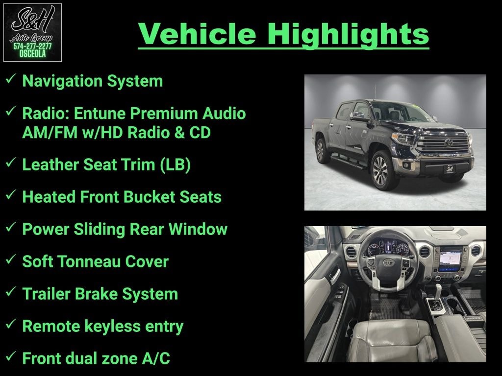 Used 2019 Toyota Tundra Limited Truck