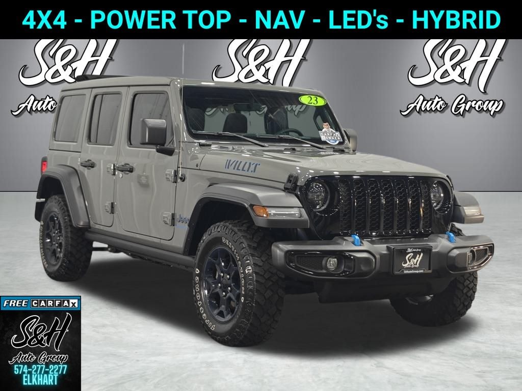 Used 2023 Jeep Wrangler Base 4xe SUV