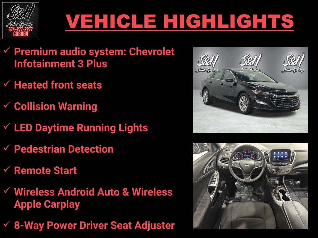 Used 2023 Chevrolet Malibu LT Sedan