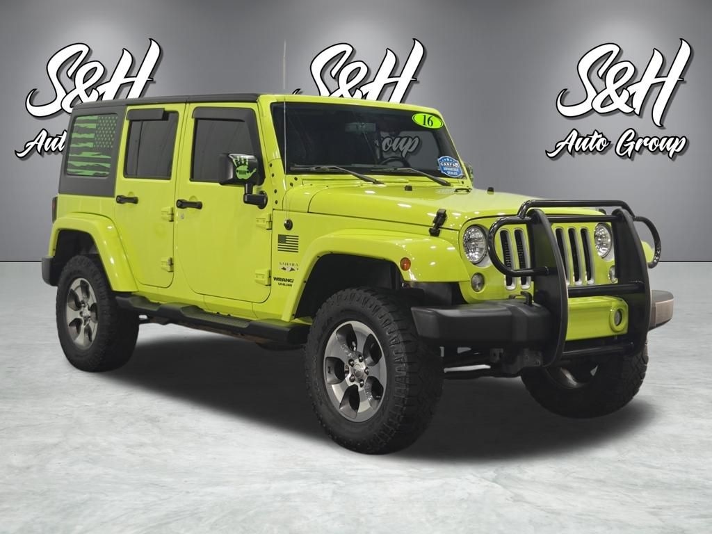 Used 2016 Jeep Wrangler Unlimited Sahara SUV