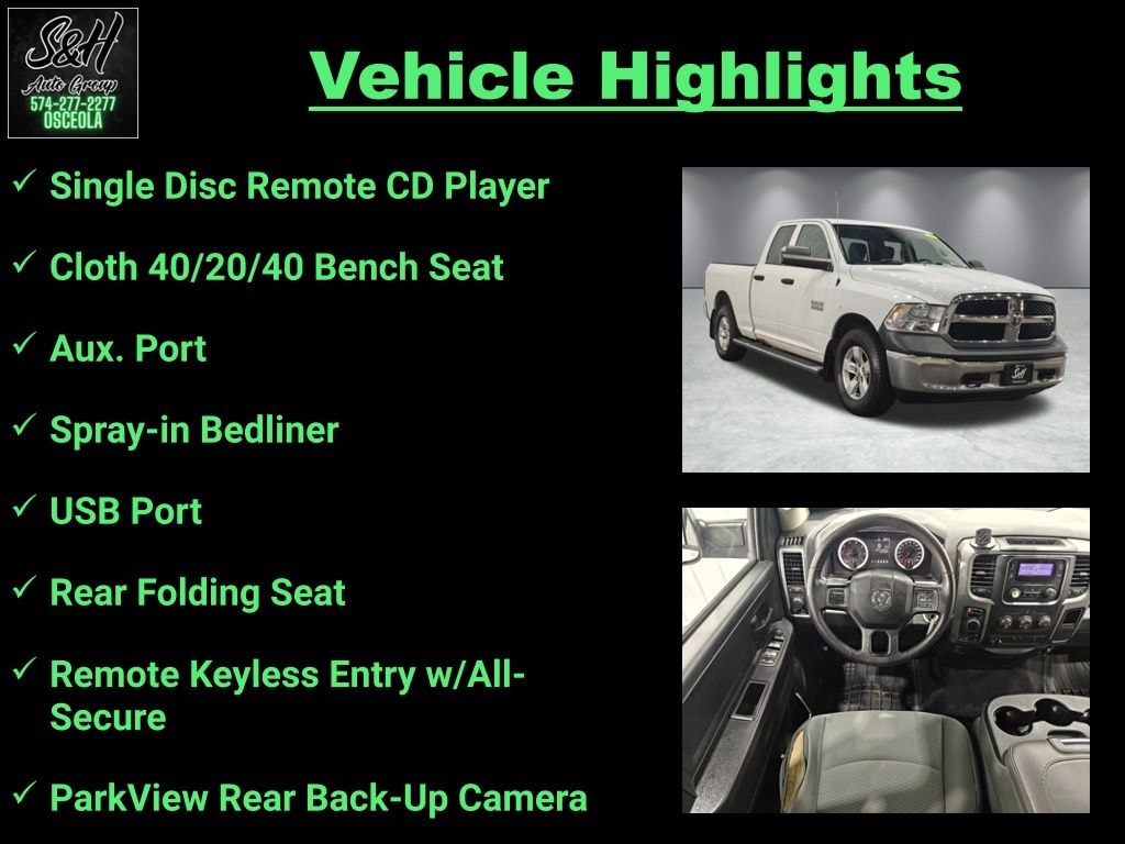 Used 2015 Ram 1500 Tradesman Truck