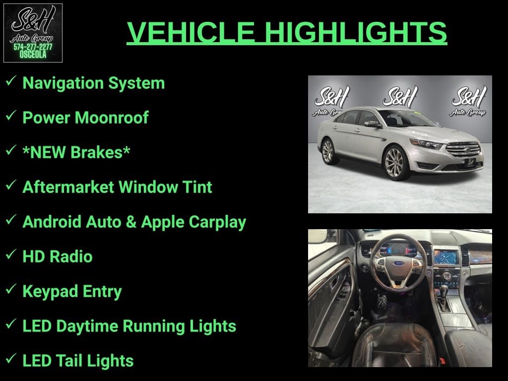 Used 2016 Ford Taurus Limited Sedan