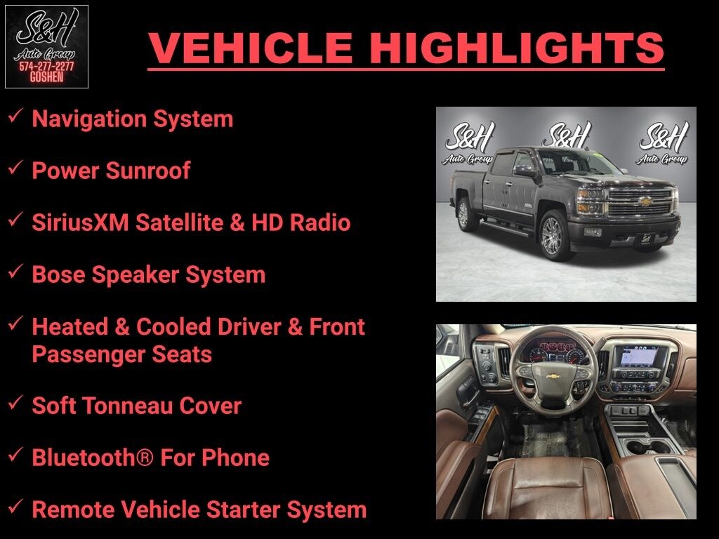 Used 2014 Chevrolet Silverado 1500 High Country Truck