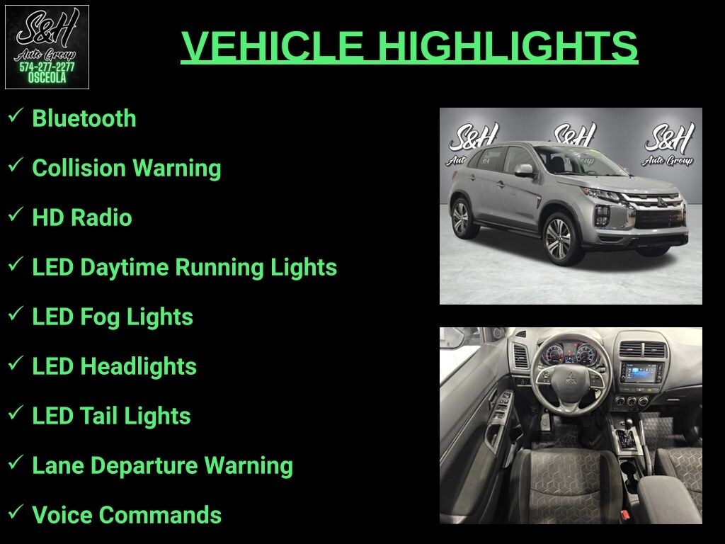 Used 2023 Mitsubishi Outlander Sport 2.0 ES SUV