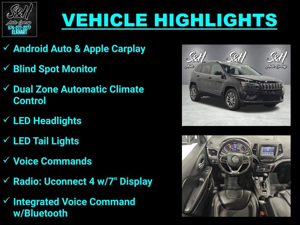 Used 2019 Jeep Cherokee Latitude Plus SUV