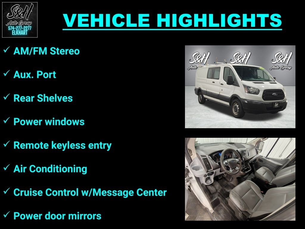 Used 2015 Ford Transit-350 Base Cargo Van